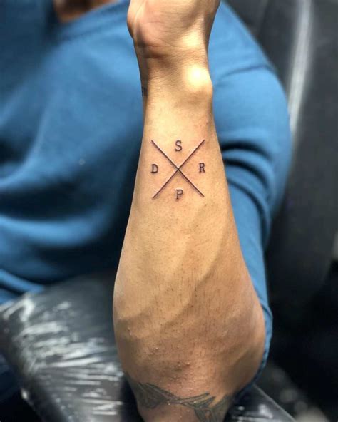 little tattoo men|cool men small tattoos.